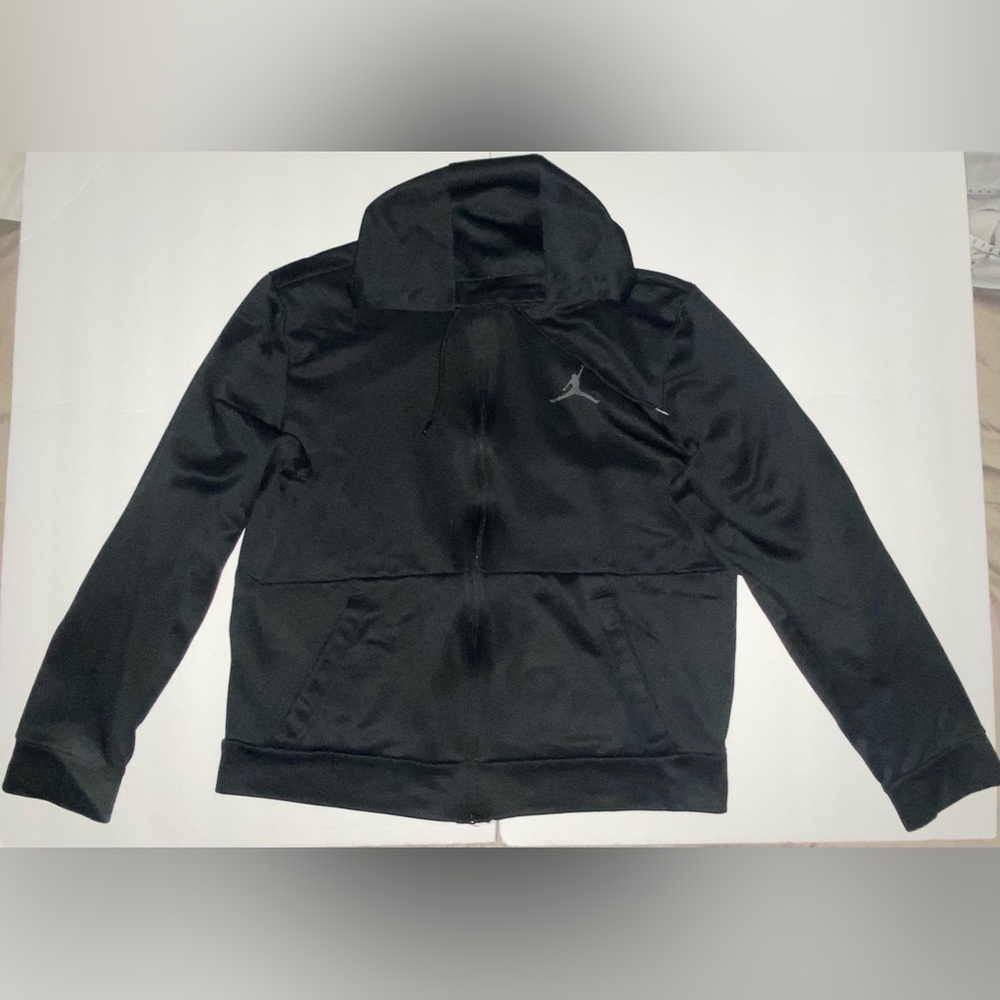 Jordan Men's Black Performance Jacket with‎ Logo
